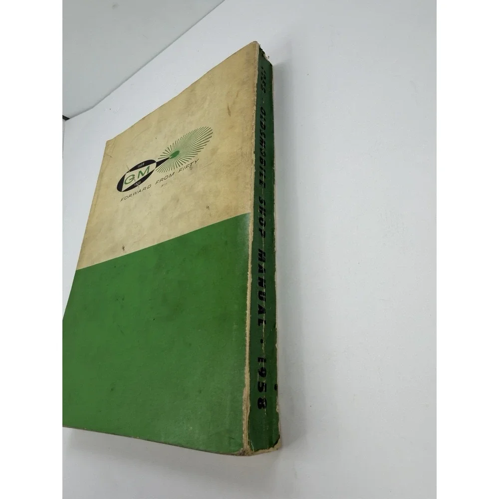 1958 Oldsmobile Factory Shop Service Repair Manual 88 Super 88 98 , OEM